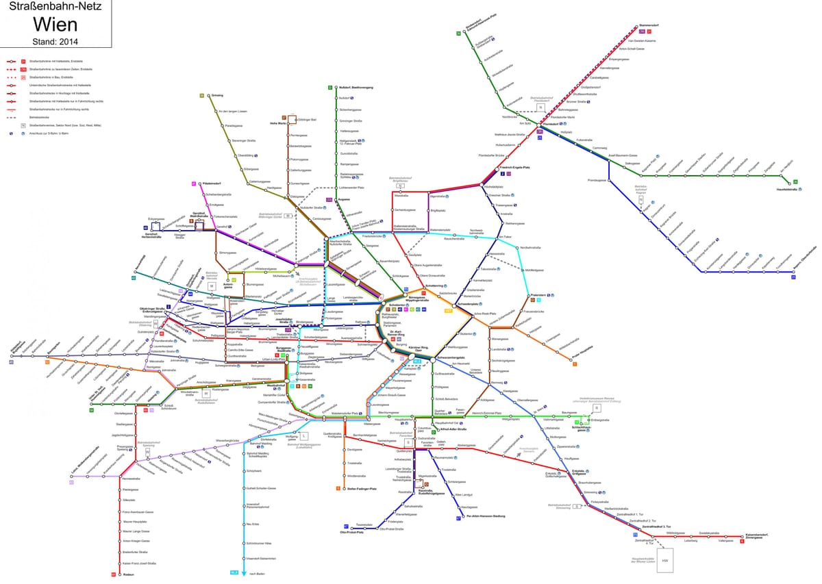 Wien U-Bahn-Karte