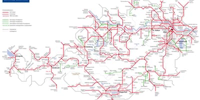 Obb österreichischen rail-Karte
