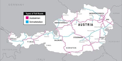 Mautstraßen in österreich anzeigen