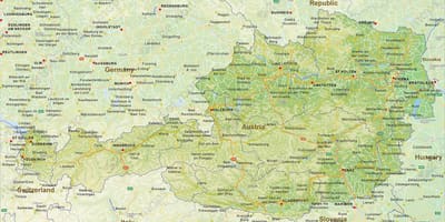 Karte von bruck österreich