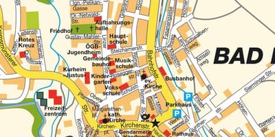 Karte von hall österreich