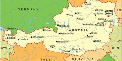 Karte von landeck österreich